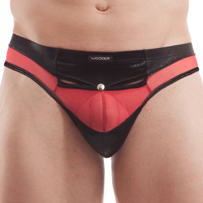  String Clubwear Poison - black and red - WOJOER 377T258-SR 