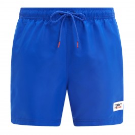 Pantaloncini da bagno di media lunghezza con coulisse Tommy Jeans - blu - TOMMY HILFIGER UM0UM02478-C66