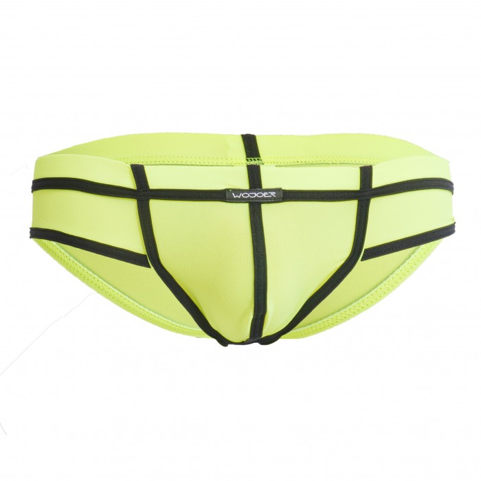 Mini hipster beach & underwear - néon jaune - WOJOER 322T352.1-Y
