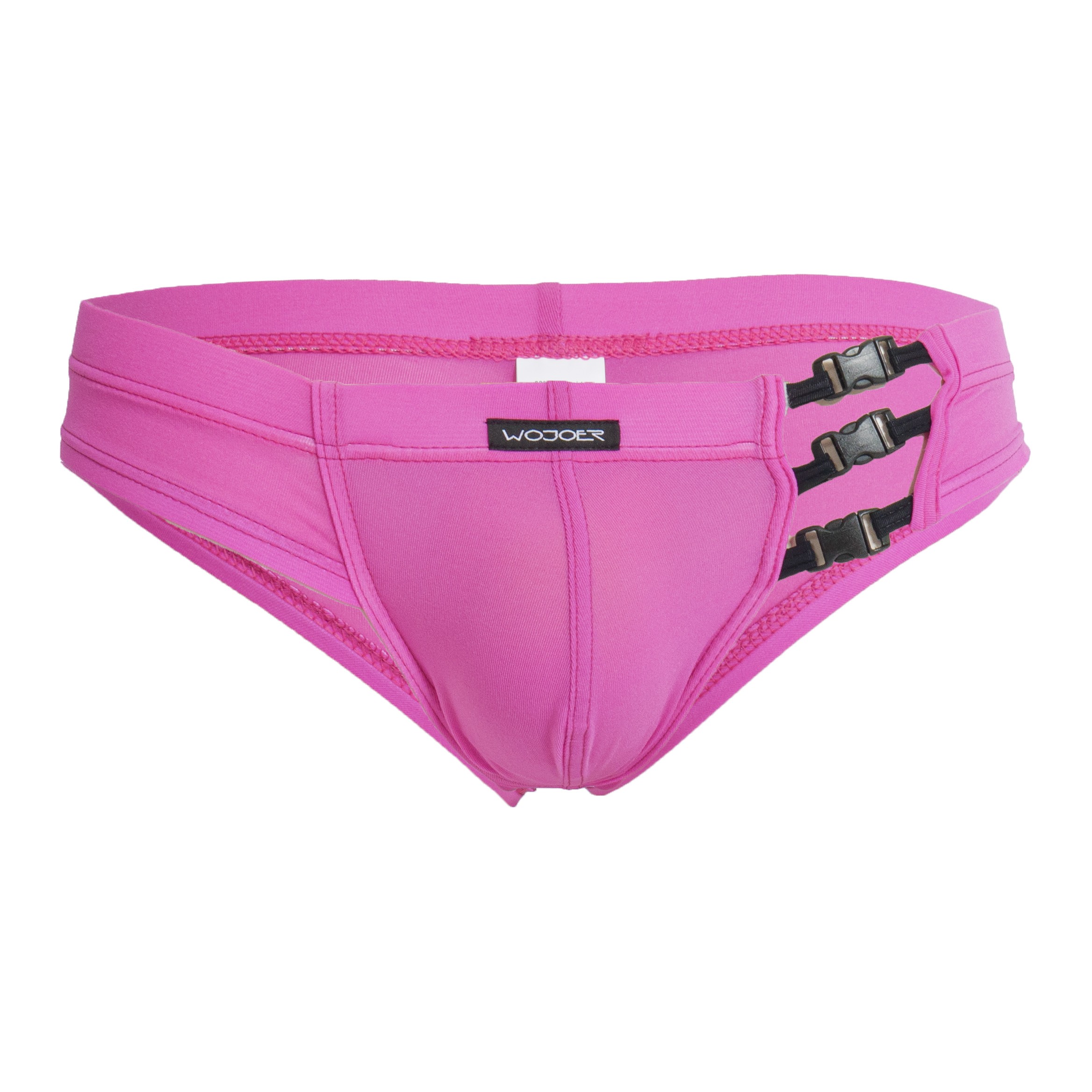 Mini hipster beach & underwear - pink: Briefs for man brand Wojoer