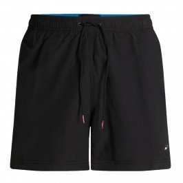 Pantalones cortos Tommy ajustados de color medio-largo - negro - TOMMY HILFIGER *UM0UM02041-BDS