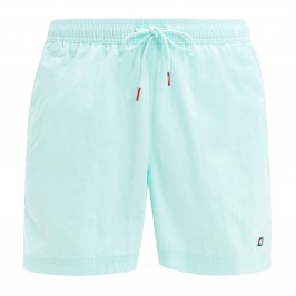 Short de bain Tommy moulant mi-long - turquoise - TOMMY HILFIGER *UM0UM02041-C94