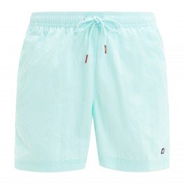 Pantalones cortos Tommy ajustados de color medio-largo - turquesa - TOMMY HILFIGER *UM0UM02041-C94