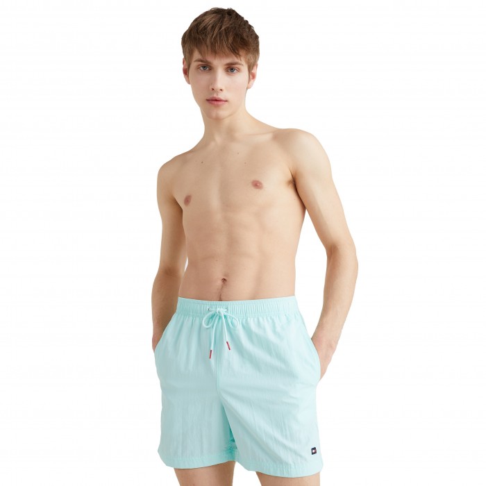  Short de bain Tommy moulant mi-long - turquoise - TOMMY HILFIGER *UM0UM02041-C94 