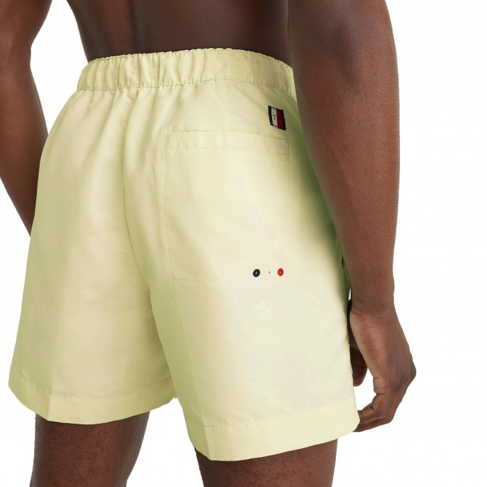  Mid-length swim shorts Tommy  with signature logo - yellow - TOMMY HILFIGER *UM0UM02299-ZI9 