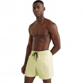  Mid-length swim shorts Tommy  with signature logo - yellow - TOMMY HILFIGER *UM0UM02299-ZI9 