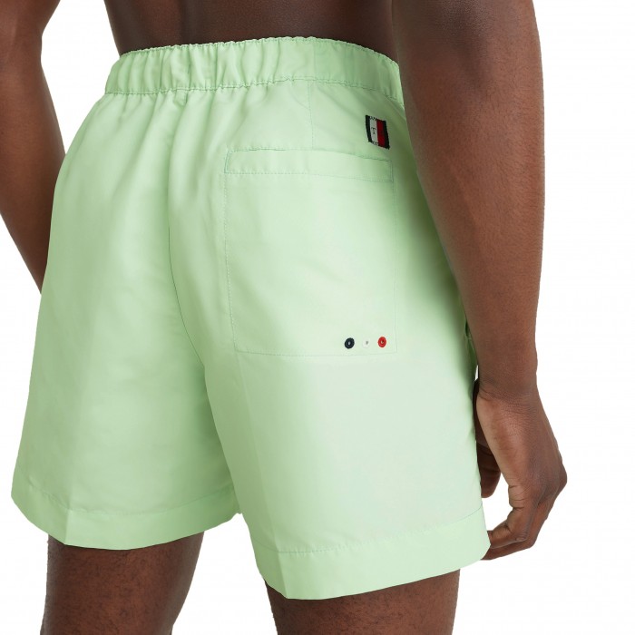  Short de bain mi-long Tommy à logo signature - vert - TOMMY HILFIGER *UM0UM02299-LXY 