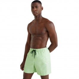  Mid-length swim shorts Tommy  with signature logo - green - TOMMY HILFIGER *UM0UM02299-LXY 