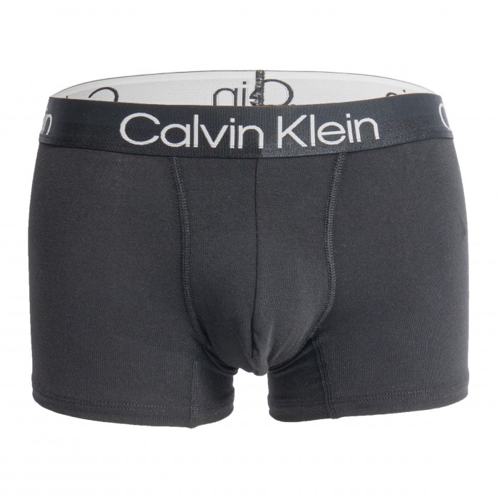  Set of 3 Boxers Modern Structure - grey, black and yellow - CALVIN KLEIN *NB2970A-1RN 