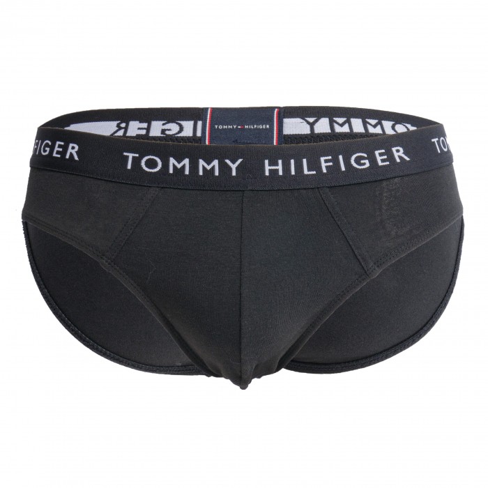  Confezione da 3 slip in cotone Tommy - neri - TOMMY HILFIGER UM0UM02206-0TE 