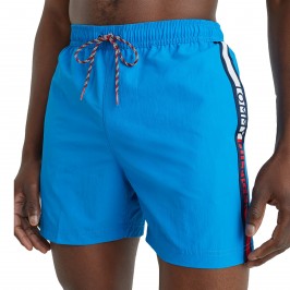  Logo Tape Mid Length Swim Shorts Tommy - blue - TOMMY HILFIGER *UM0UM02508-C2V 