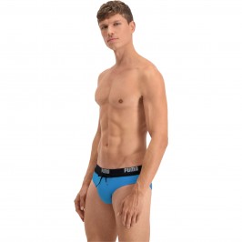  PUMA Swim Logo - energy blue swimsuit - PUMA 100000026-015 