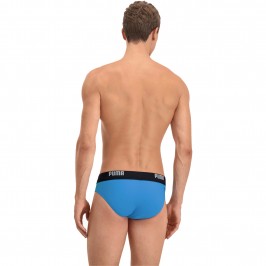  Slip con logo PUMA Swim - energia blu - PUMA 100000026-015 