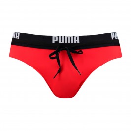 PUMA Swim Logo - red swimsuit - PUMA 100000026-002