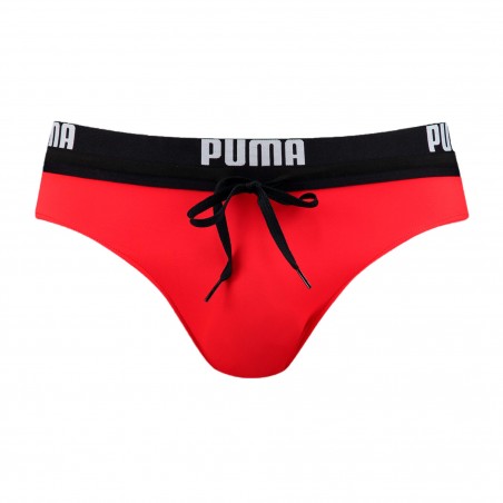 Logotipo de baño PUMA - traje de baño rojo