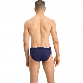  Slip con logo PUMA Swim - navy - PUMA 100000026-001 