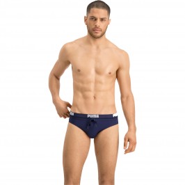  Slip de bain PUMA Swim Logo - navy - PUMA 100000026-001 