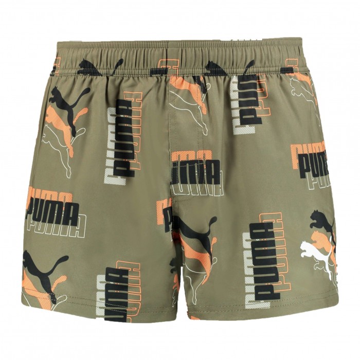  Short de bain court PUMA Swim Logo - kaki - PUMA 701218241-002 