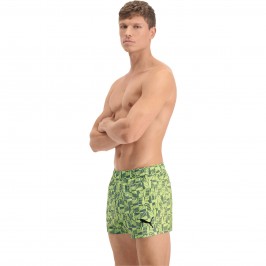  Kurze Badeshorts PUMA Swim Logo - grün - PUMA 701210949-001 