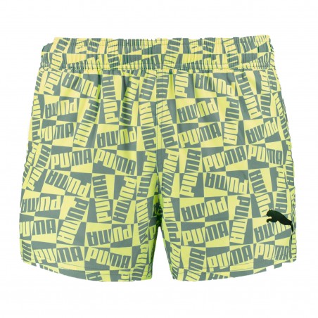Short swim shorts PUMA Swim Logo - green