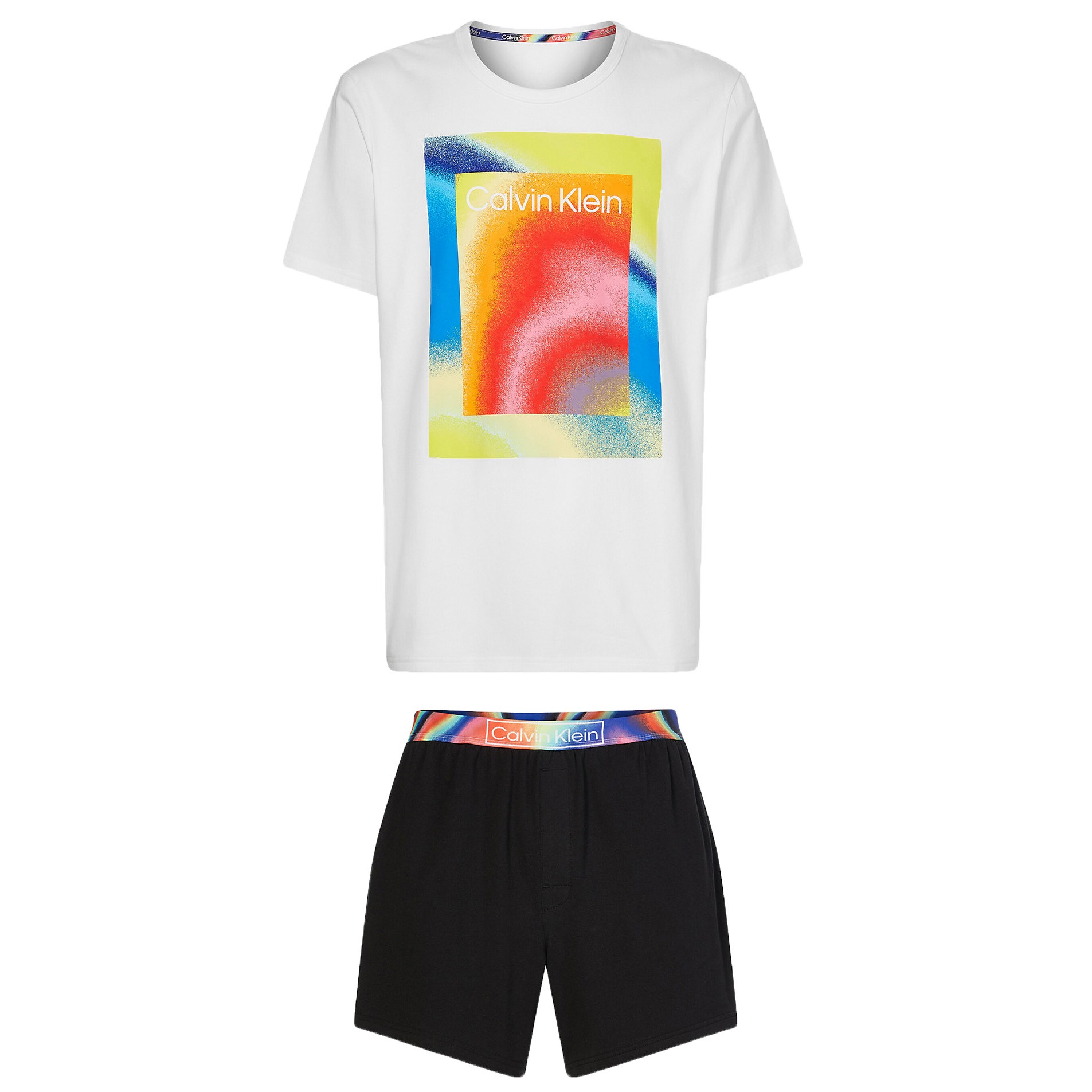 Shorts Pyjama Set Calvin Klein - Pride: Short pajamas for man brand