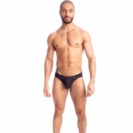  Devoré Noir - Micro Briefs - L'HOMME INVISIBLE MY44-DEV-DE1 