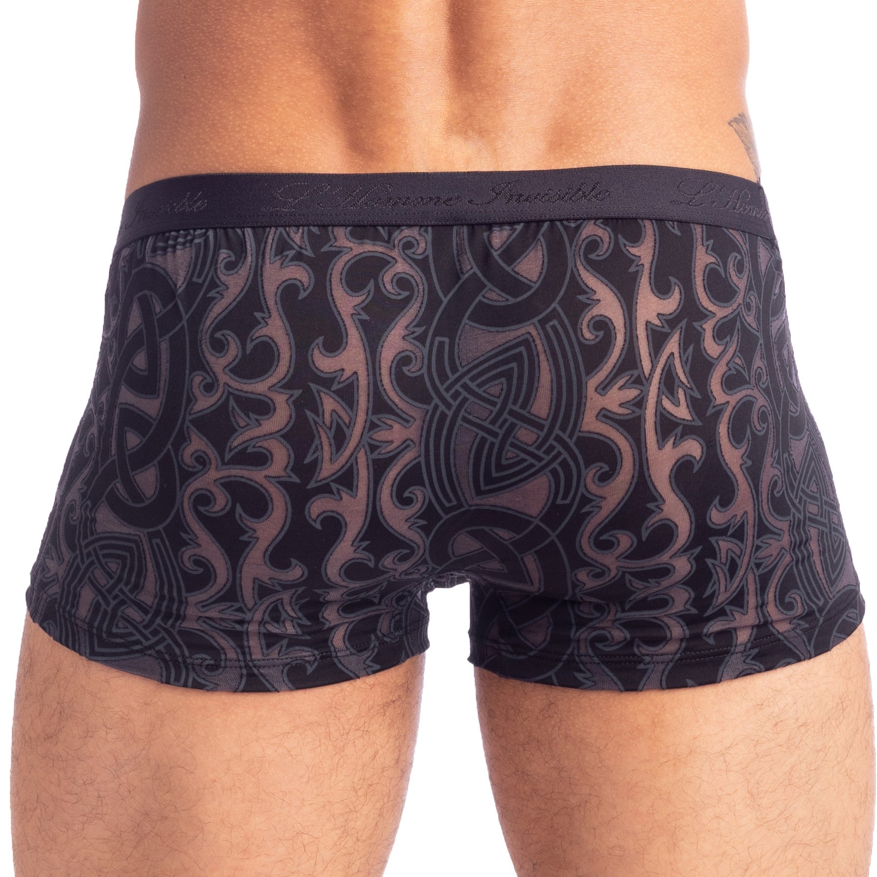 Dévoré Tattoo - Hipster Push-Up: Boxers for man brand L'Homme Invis