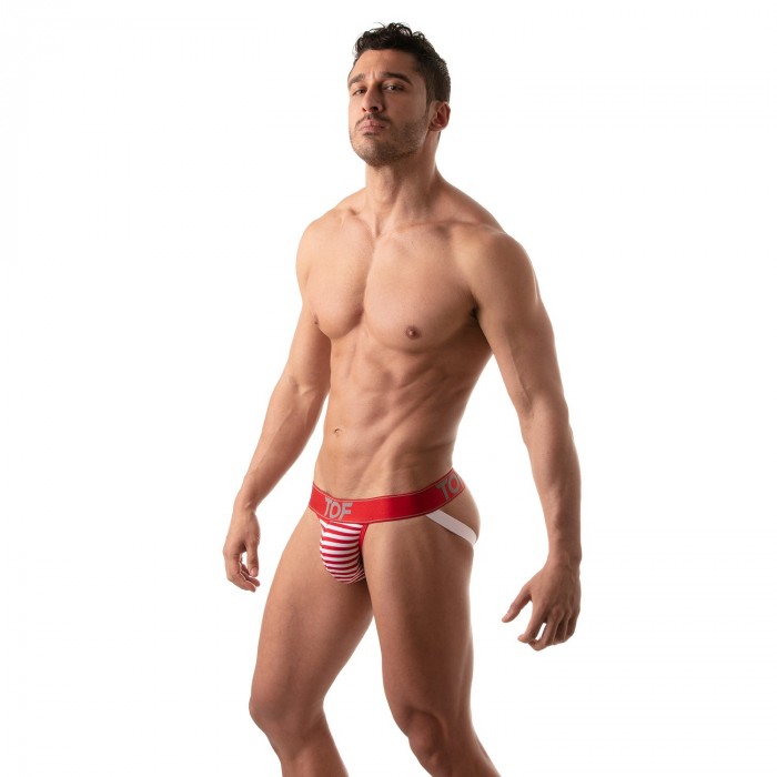  Jockstrap Sailor - rosso - TOF PARIS TOF225R 