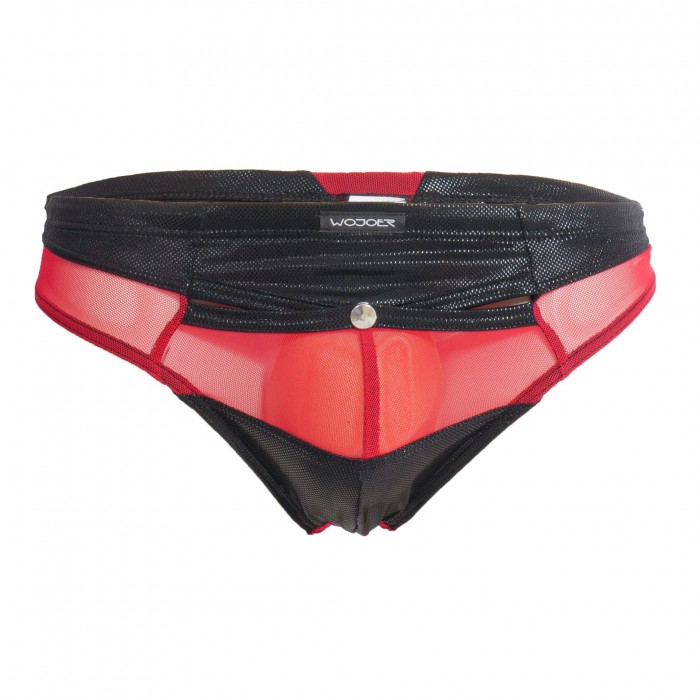 String Clubwear Poison - black and red - WOJOER 377T258-SR