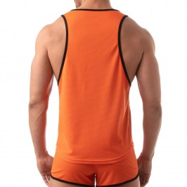  Leichtes Tanktop Mesh - orange - TOF PARIS TOF203O 