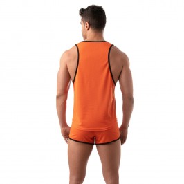  Camiseta sin mangas ligera Mesh - naranja - TOF PARIS TOF203O 