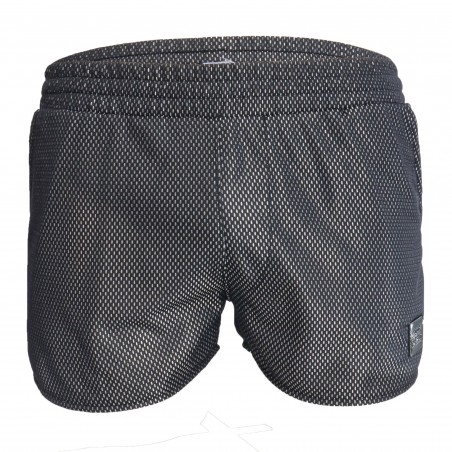 Short de bain Cut Jogging Dark - argent