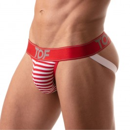  Jockstrap Sailor - rosso - TOF PARIS TOF225R 