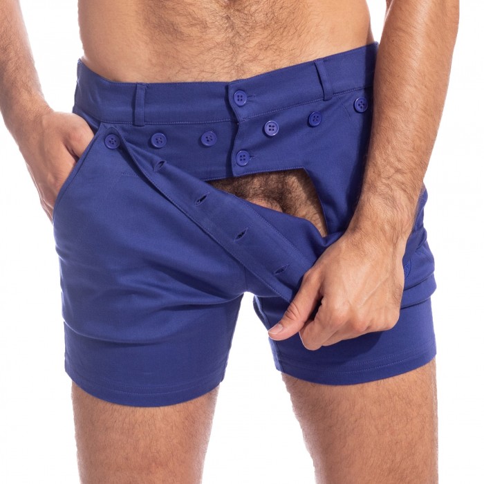  Matelot Short - bleu - L'HOMME INVISIBLE HW159-MAT-048 