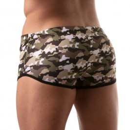  Iconic Swim Sunga - Khaki Camouflage - TOF PARIS TOF208K 