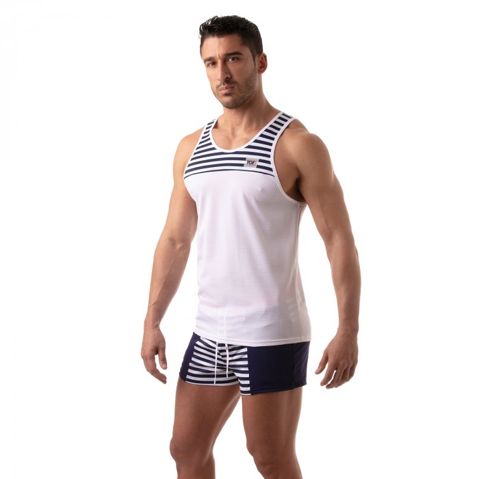  Iconic Tank Top - Navy -  TOF211BU 