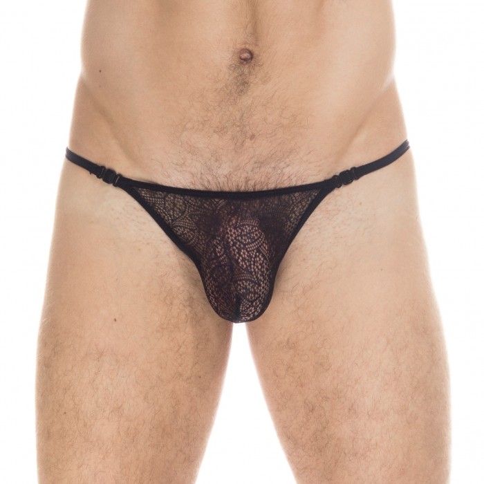  Axel String Striptease - Noir - L'HOMME INVISIBLE MY83-AXE-001 