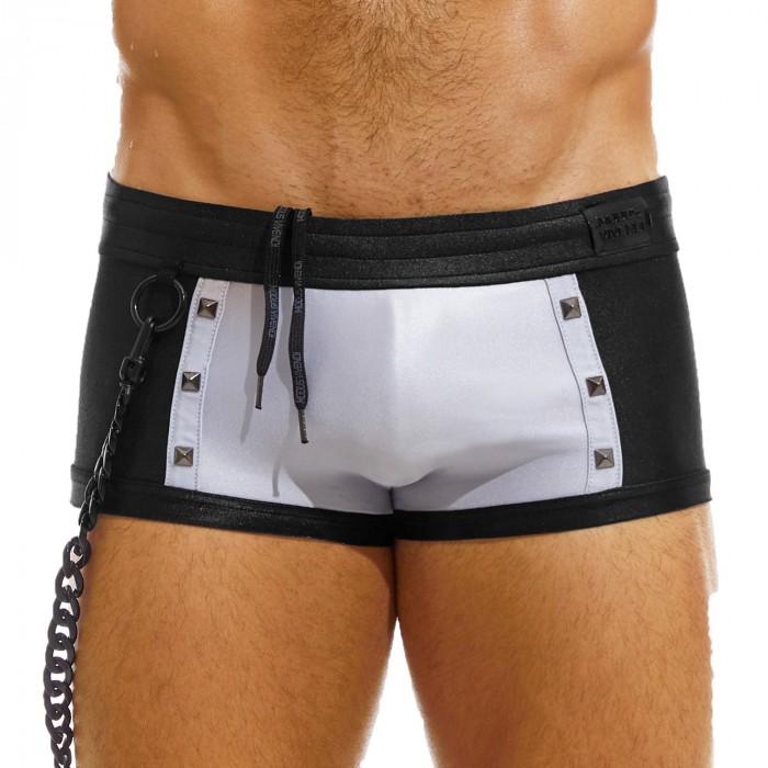  Boxer de bain Dark Trunk - argent - MODUS VIVENDI GS2221-SILVER 