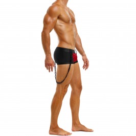  Dark Trunk Swim Boxer- wine - MODUS VIVENDI GS2221-WINE 