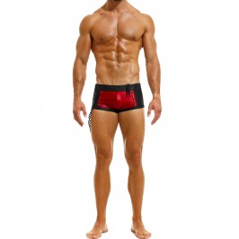  Dark Trunk Swim Boxer- wine - MODUS VIVENDI GS2221-WINE 