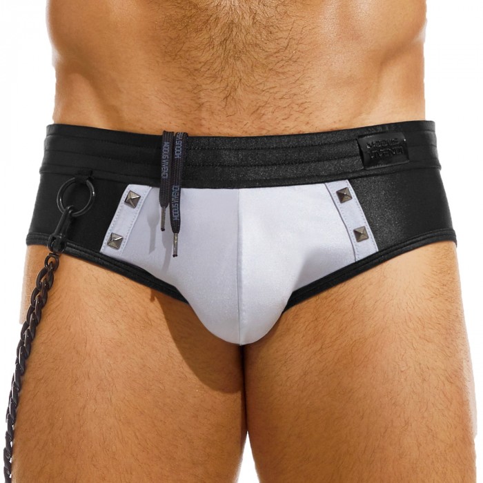  Dark Classic Badehose - silver - MODUS VIVENDI GS2212-SILVER 