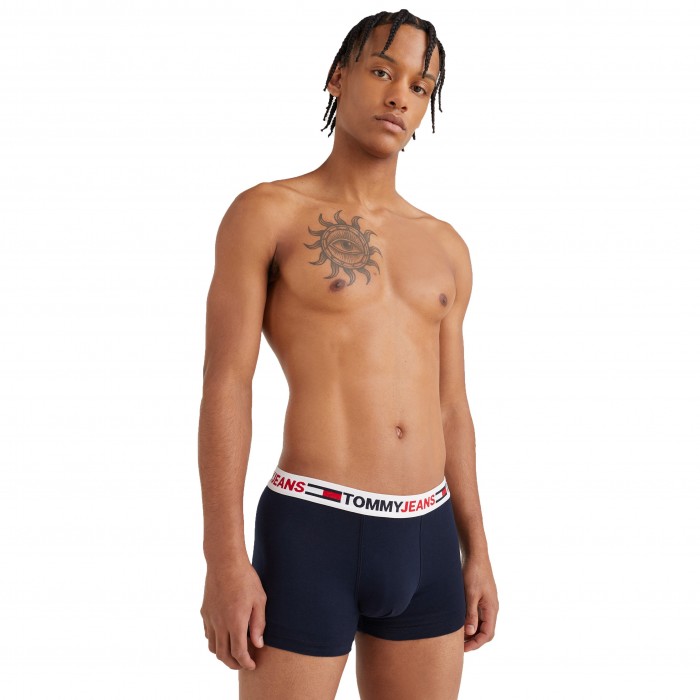  Boxer à ceinture logo Tommy Jeans - bleu marine foncé - TOMMY HILFIGER *UM0UM02401-DW5 