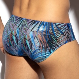  Slip de bain tropical glitter - navy - ES COLLECTION 2223-C09 