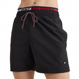  Costume shorts media lunghezza con lacci Tommy hilfiger - rosso - TOMMY HILFIGER *UM0UM02509-BDS 