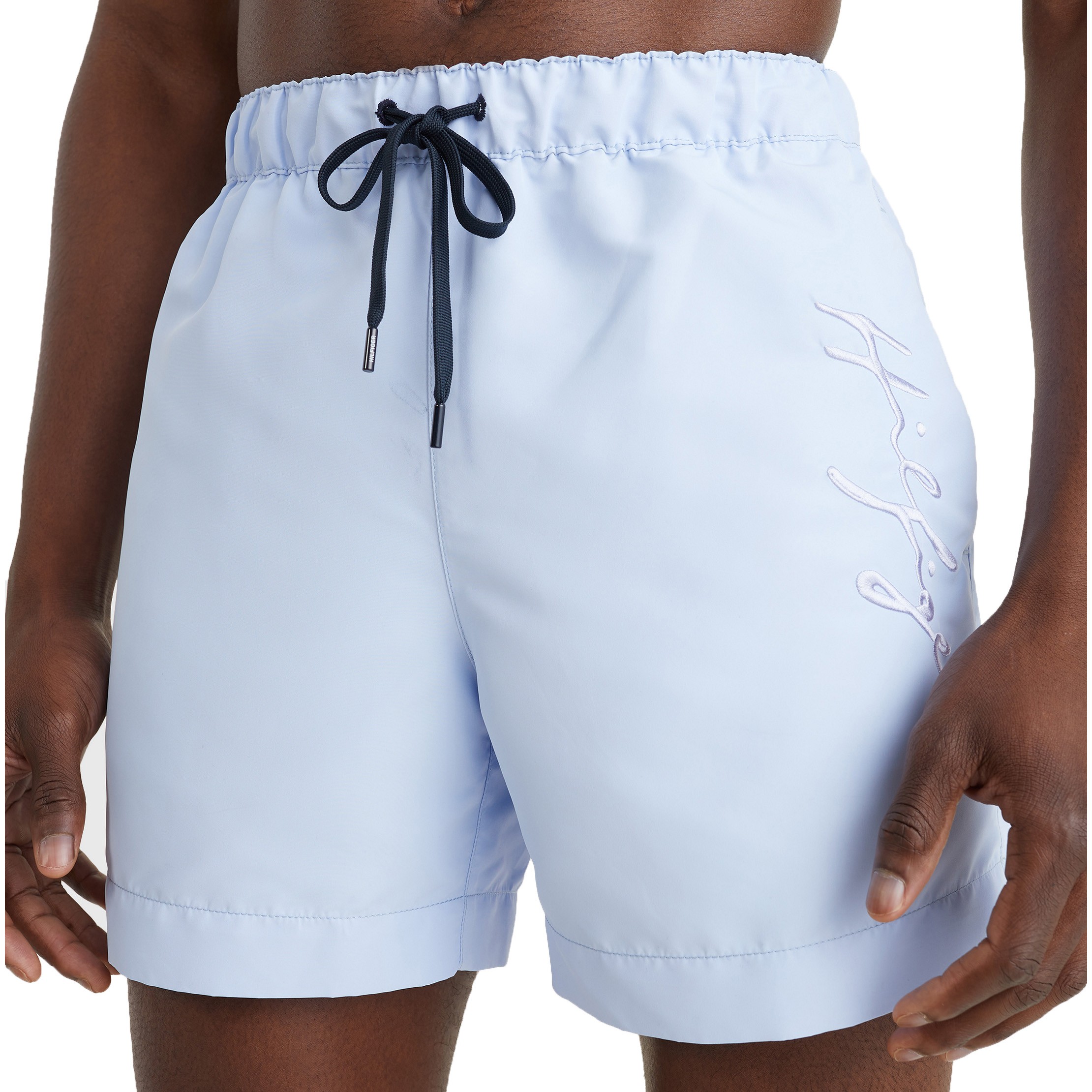 Tommy swim shorts with signature logo - lavender: Swim s...