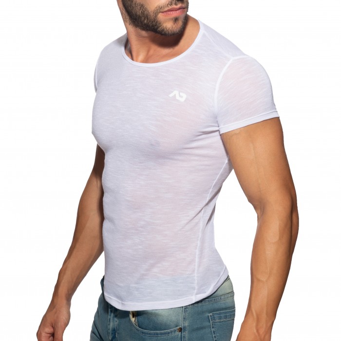  Thin flame t-shirt - blanc - ADDICTED AD1109-C01 