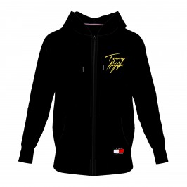  Tommy 85 Signature Logo Hoody - black - TOMMY HILFIGER *UM0UM02244-BDS 