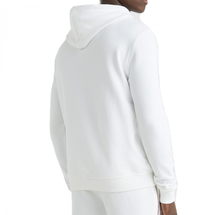  Sweat Tommy Hilfiger à capuche et bande emblématique - blanc - TOMMY HILFIGER *UM0UM02427-YBR 