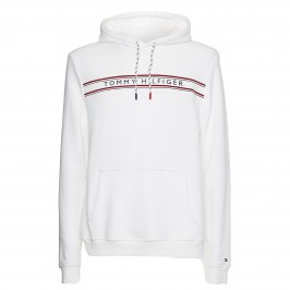 Sudadera con capucha y cinta distintiva Tommy - blanco - TOMMY HILFIGER *UM0UM02427-YBR