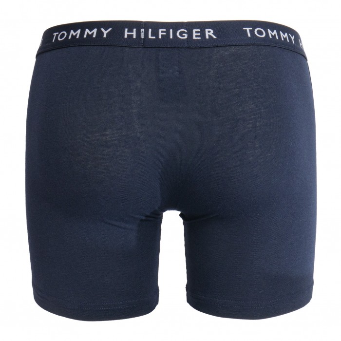  Lot de 3 boxers Tommy avec ceinture à logo bleu, blanc et rouge - TOMMY HILFIGER *UM0UM02326-0TA 